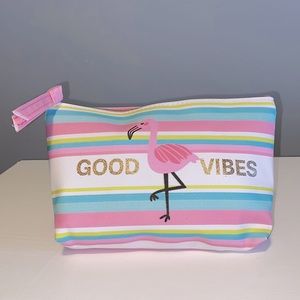 “GOOD VIBES” cosmetic bag